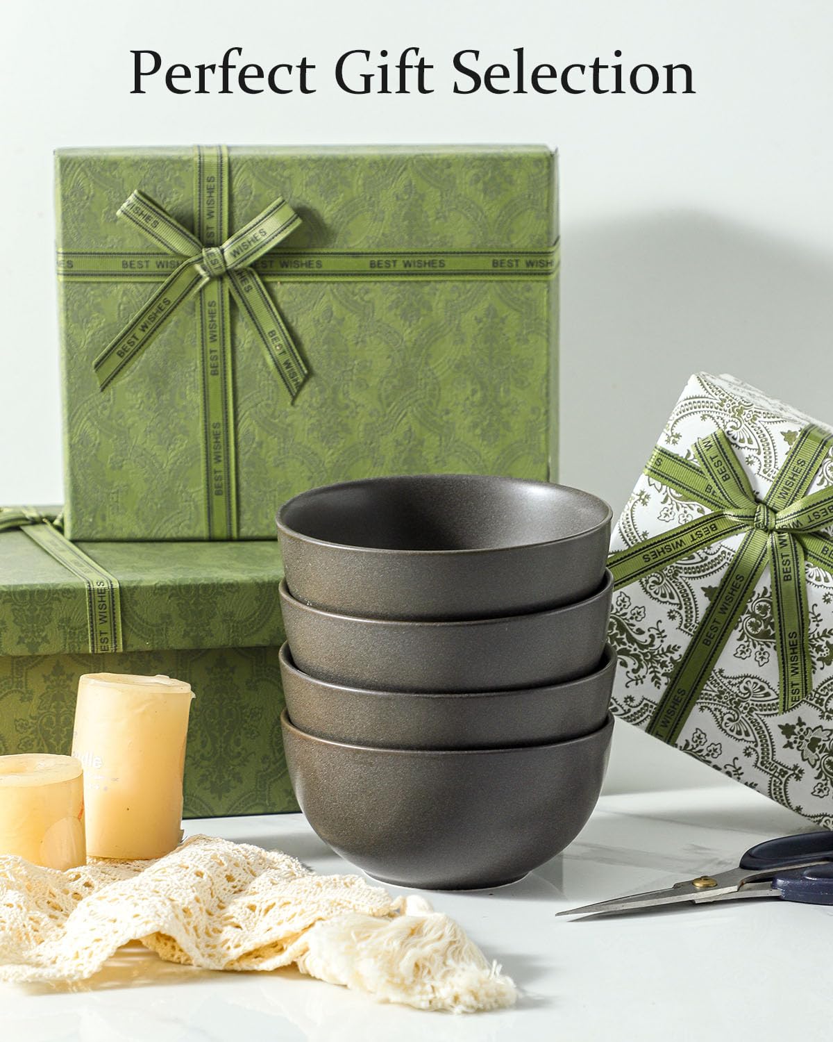 Tikooere dishwasher and microwave safe bowls support easy cleanup.