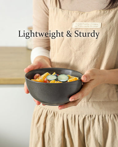 Tikooere stackable bowls optimize kitchen storage and serving.