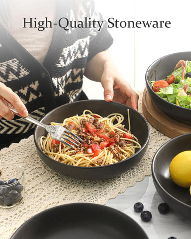Tikooere bowls withstand microwave, dishwasher, and oven use
