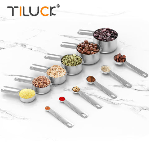 TILUCK set is dishwasher safe for easy cleanup after cooking.