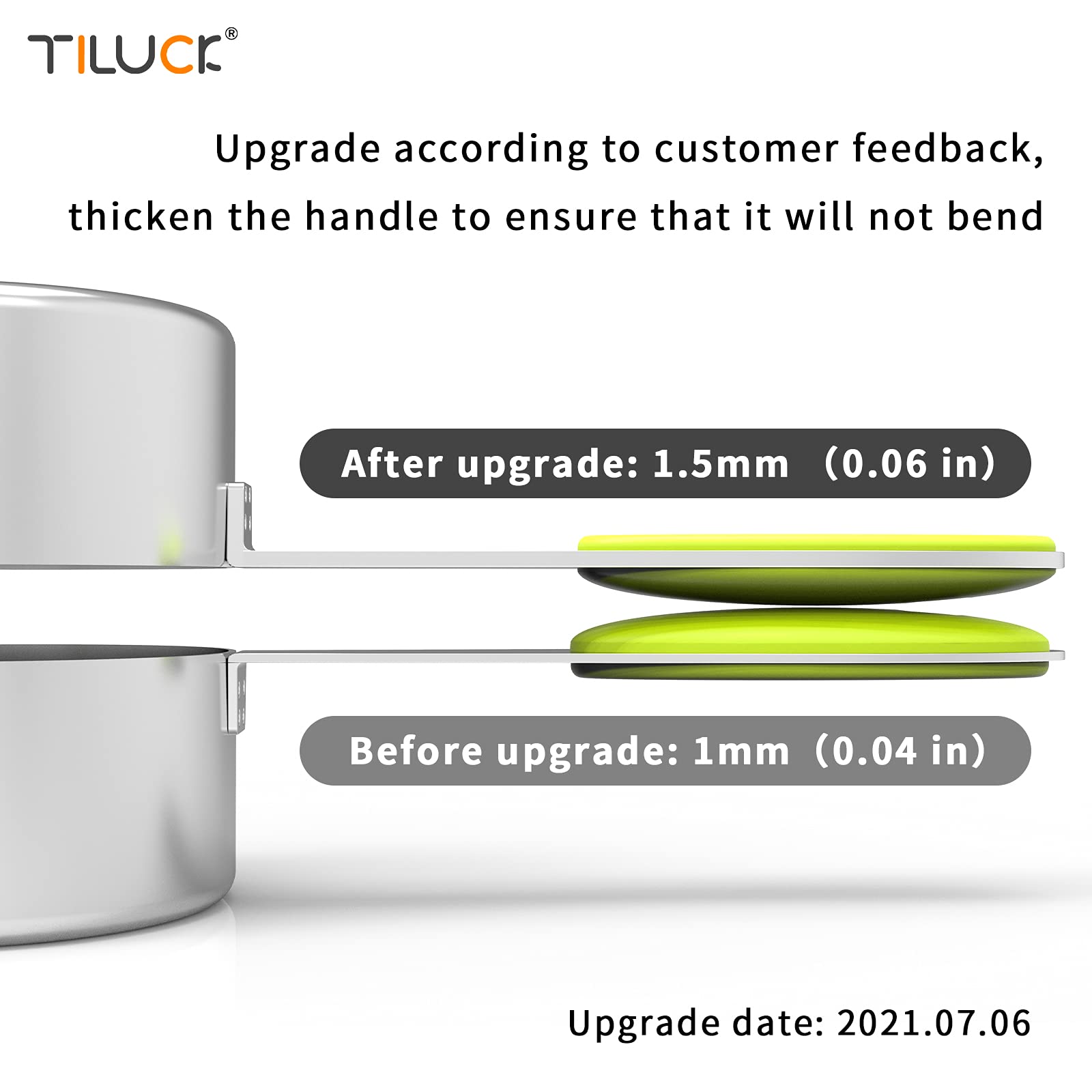 TILUCK dishwasher-safe stainless cups and spoons resist rust and clean easily.