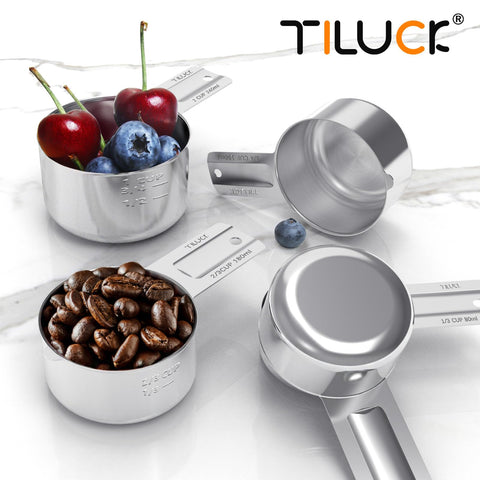 TILUCK rust-resistant stainless steel ensures long-lasting kitchen tools.