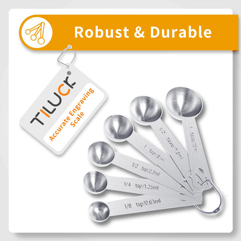 TILUCK stackable measuring set saves kitchen drawer space