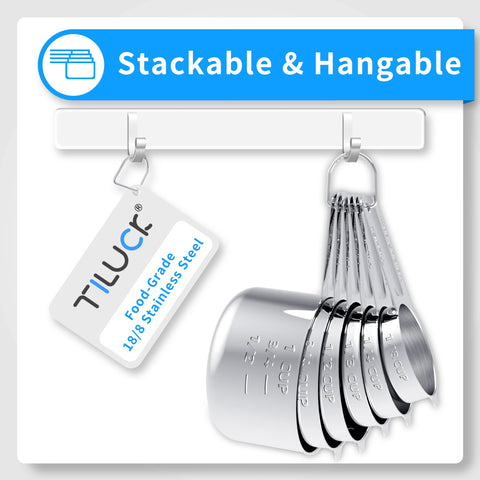 TILUCK stackable design saves cabinet space and keeps tools organized.
