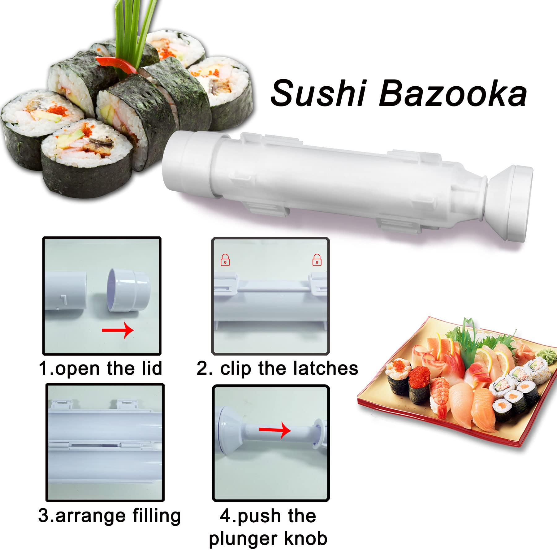 TIMDAM chopsticks set for convenient eating after making sushi