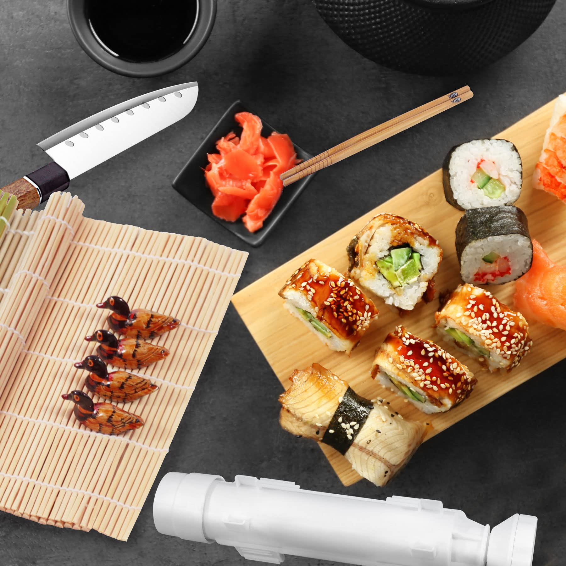 TIMDAM instruction booklet with quick ideas for home sushi practice