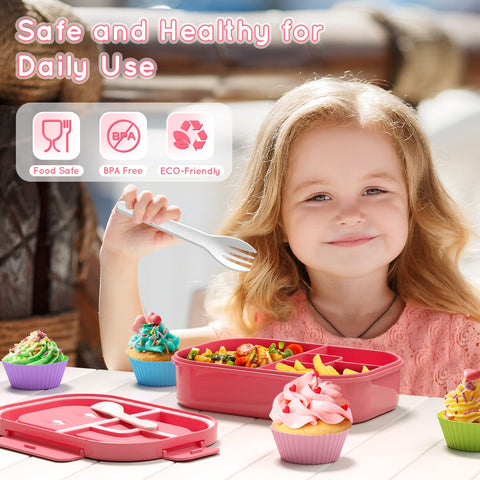 TIME4DEALS kid-friendly latches make opening easy for young hands.