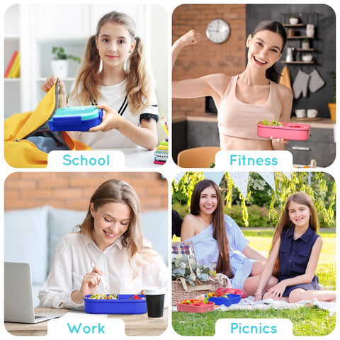 TIME4DEALS kid-friendly latch system allows easy opening for busy mornings