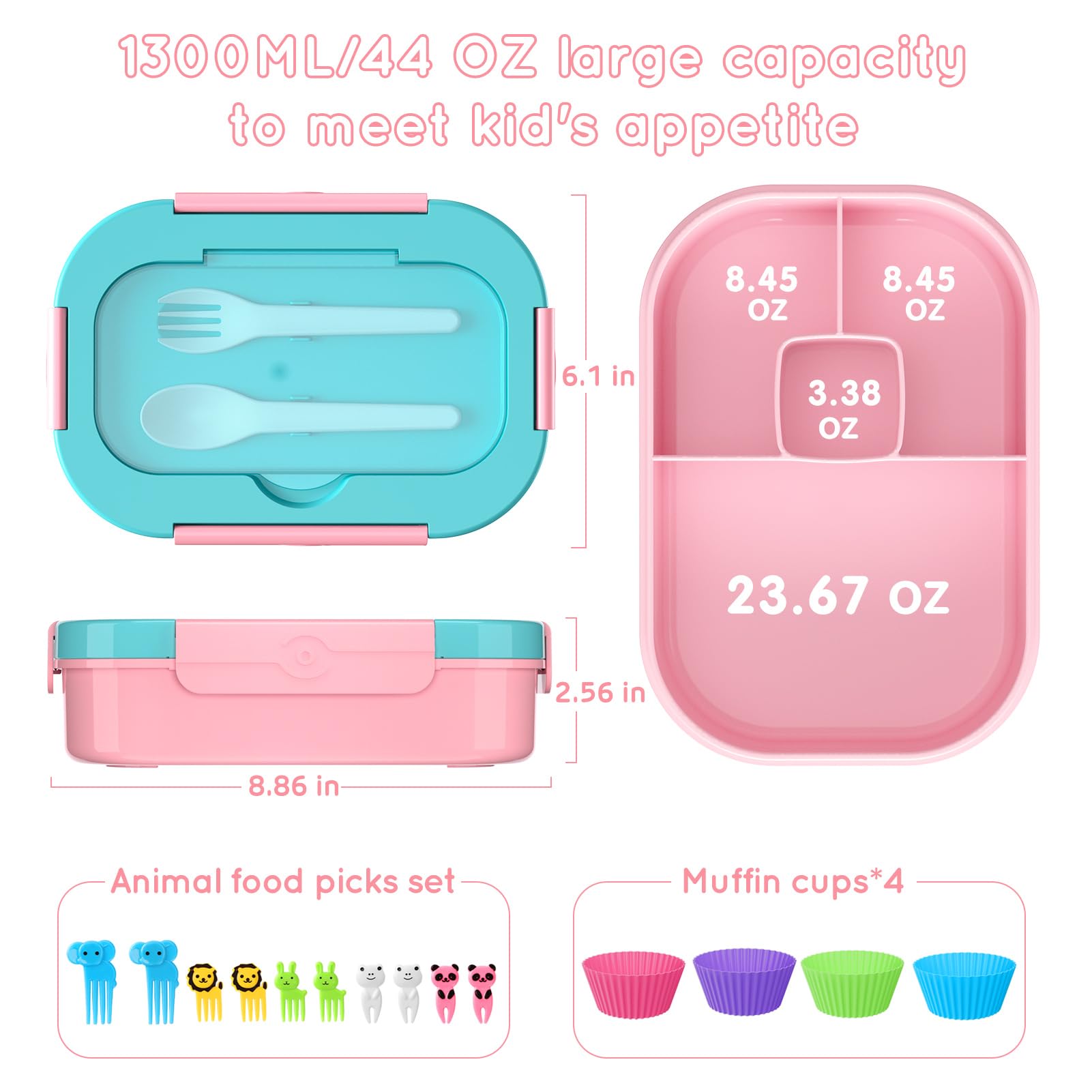 TIME4DEALS dishwasher-safe design makes cleanup fast and simple after meals.