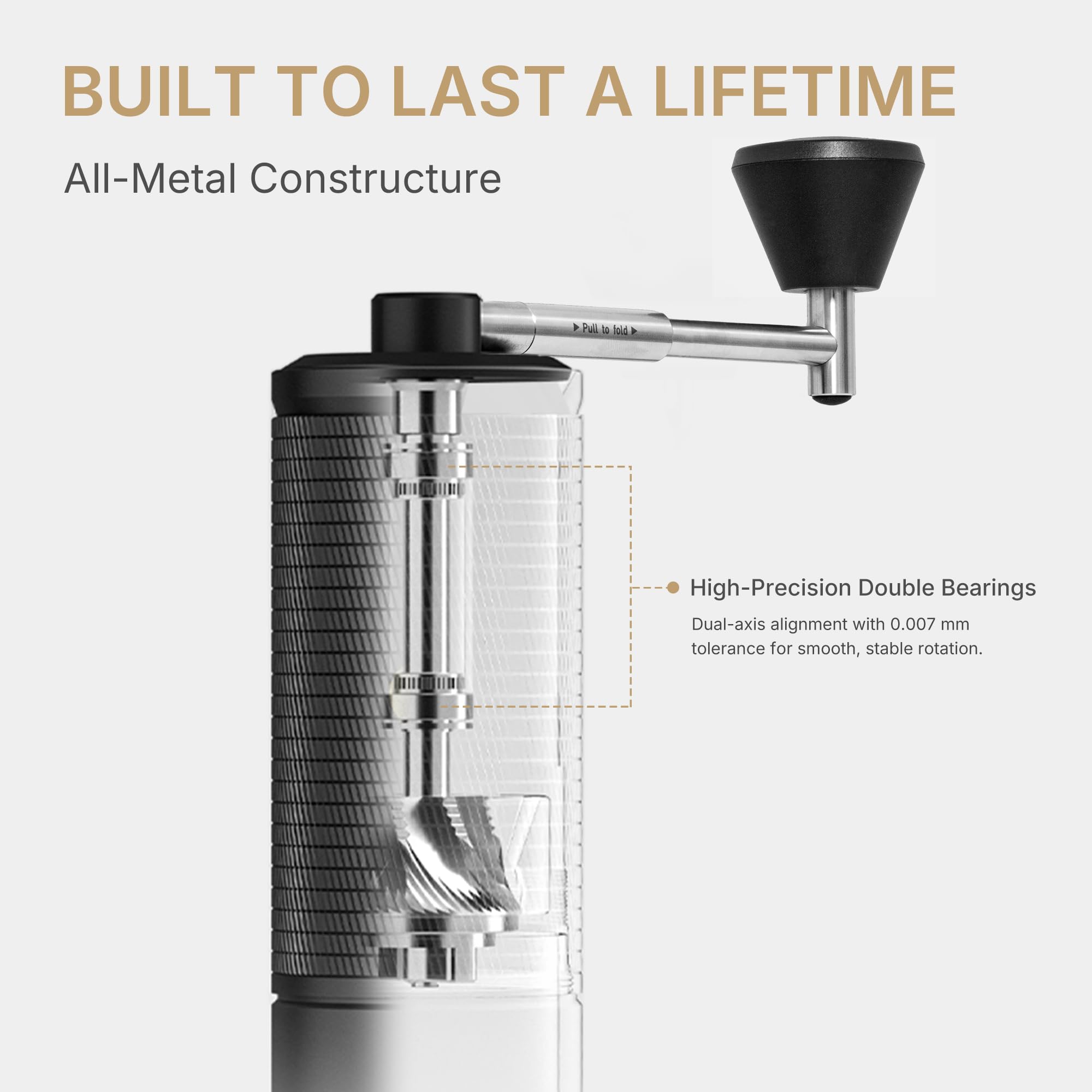 TIMEMORE C5 ESP PRO 30g capacity shown for daily single-cup routines.