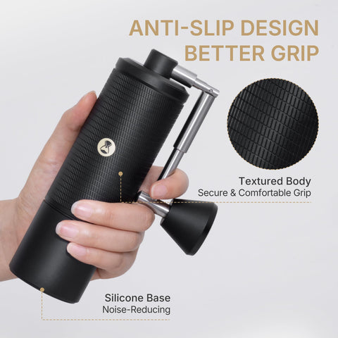 TIMEMORE C5 ESP PRO full-metal build emphasizing durability during daily use.
