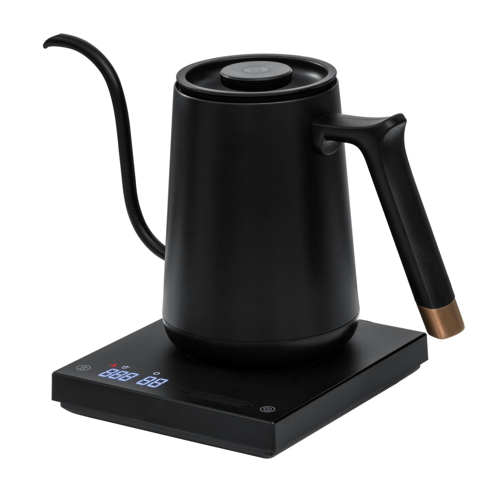 TIMEMORE Fish Smart Kettle top view for precise pour-over setup