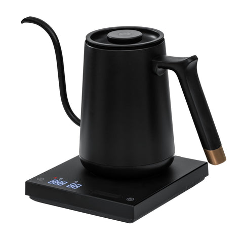 TIMEMORE Fish Smart Kettle top view for precise pour-over setup