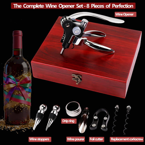 Timtop lever corkscrew demonstrating ergonomic operation for easy cork removal