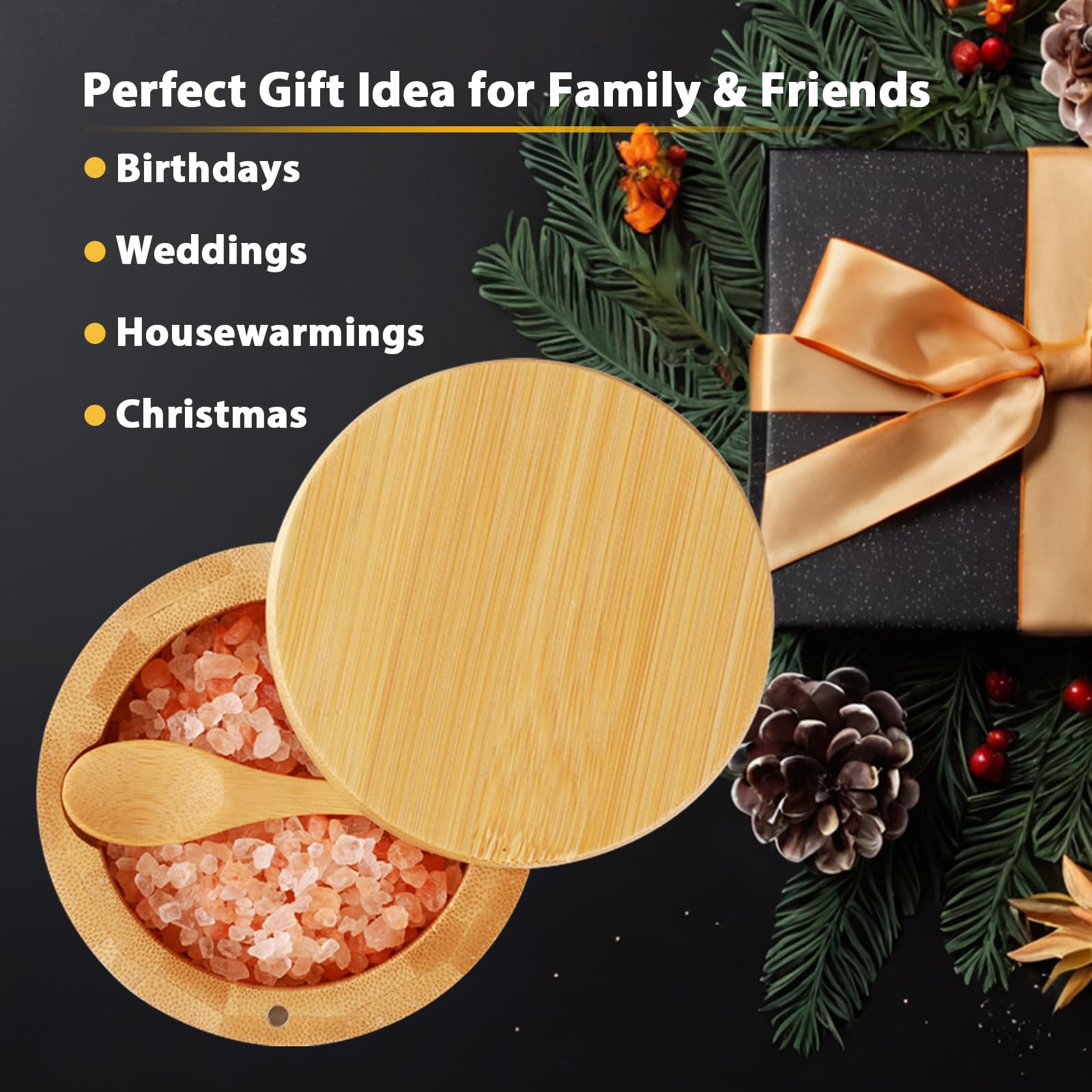 Timtopno elegant kitchen decor complements various styles while storing seasonings