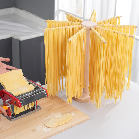 Tinada Pasta Drying Rack long arms enable large batch drying