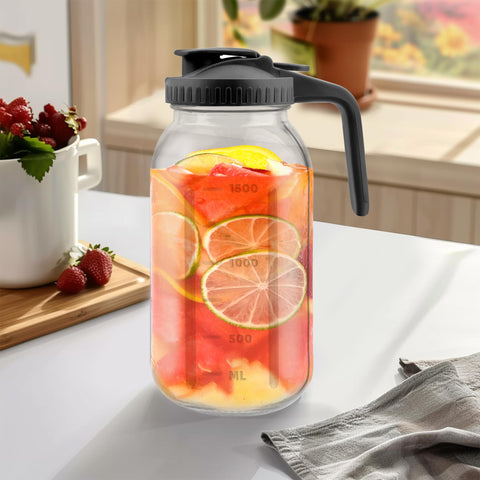 Tinaforld rotating lid pitcher supports easy pouring at gatherings