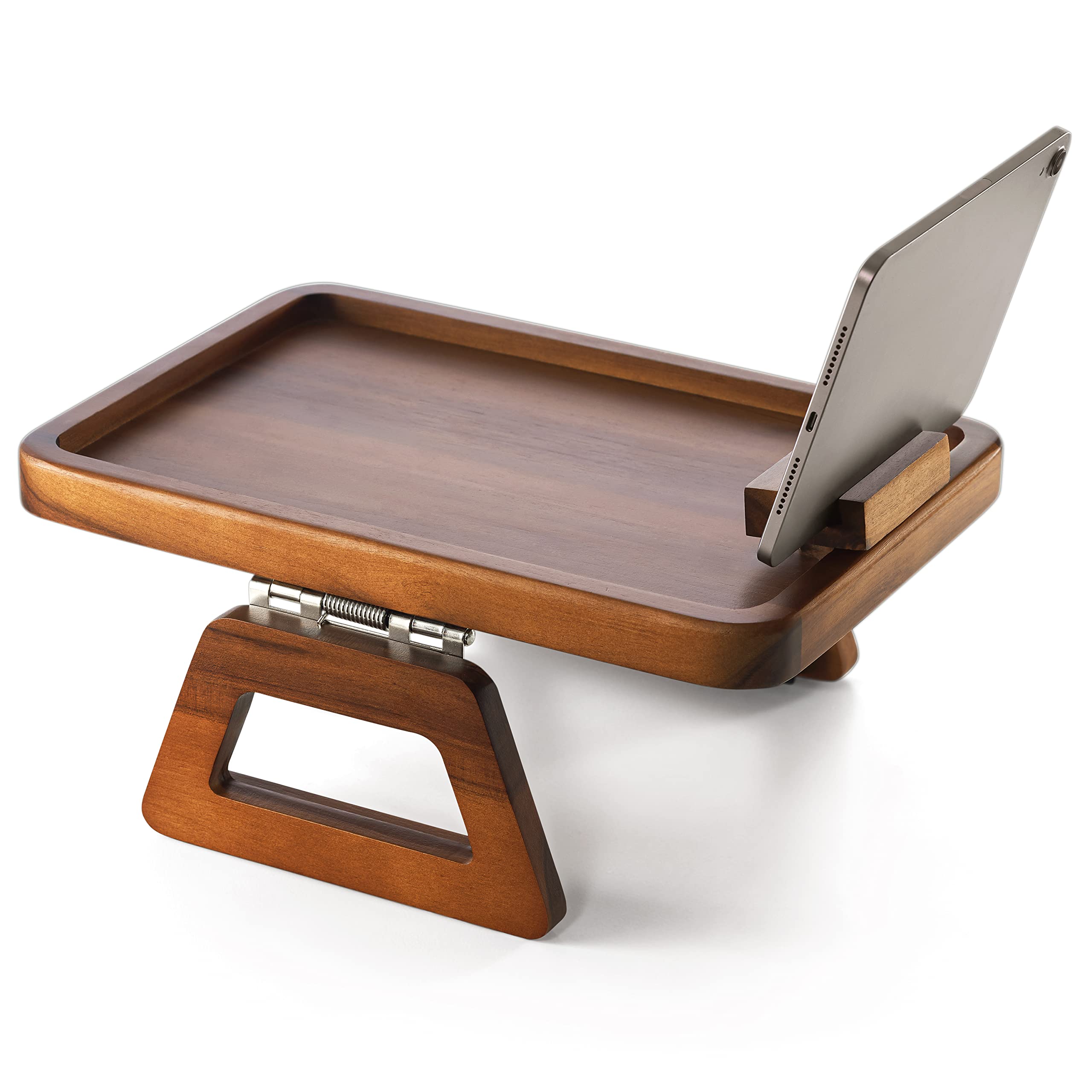 Great for snacks, drinks, magazines, or tablets at arm's reach.