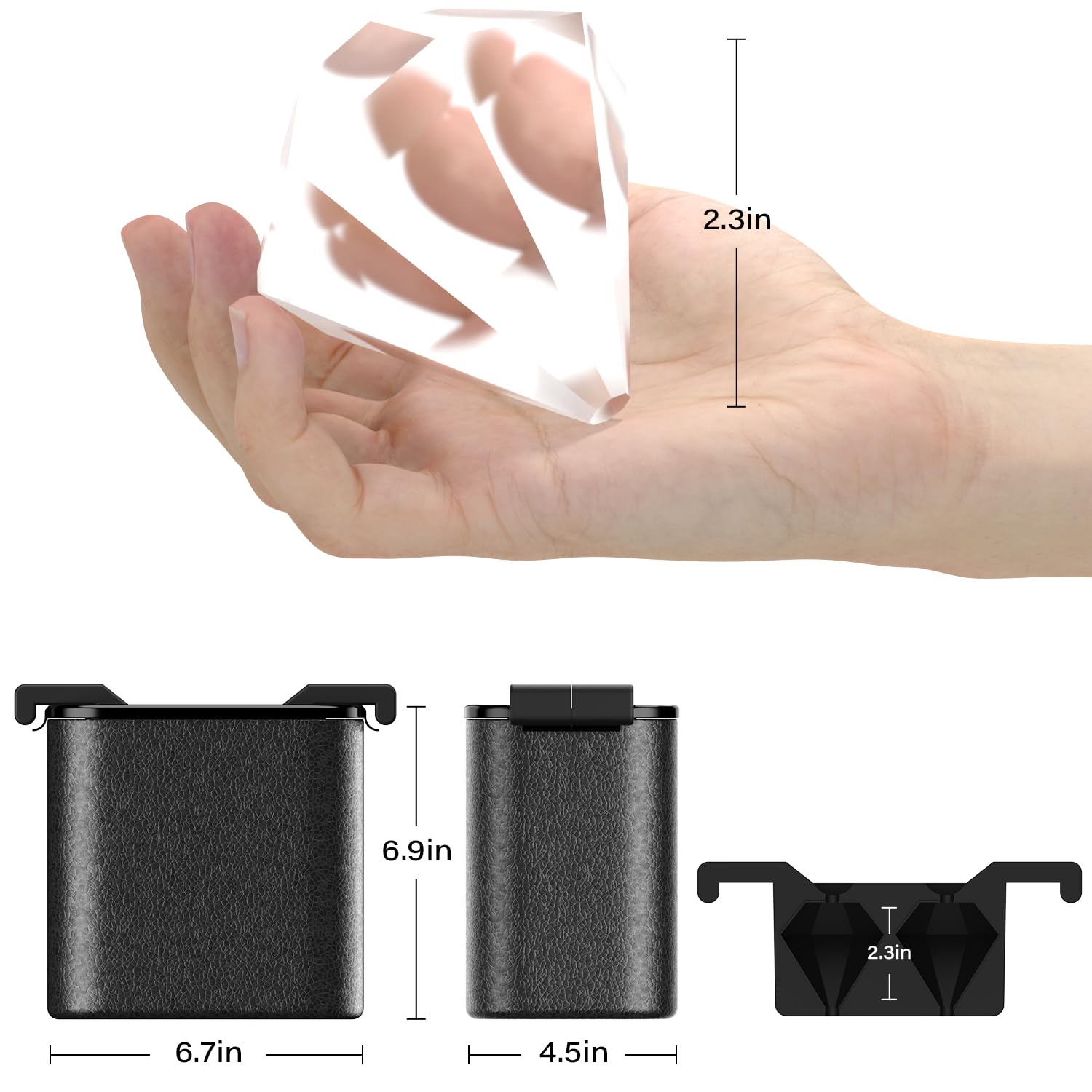 TINANA crystal-clear ice maker releasing smooth spheres