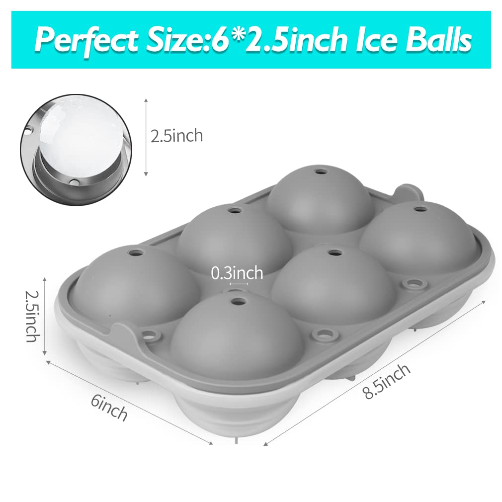 Tinana ice ball maker with funnel for easy filling.
