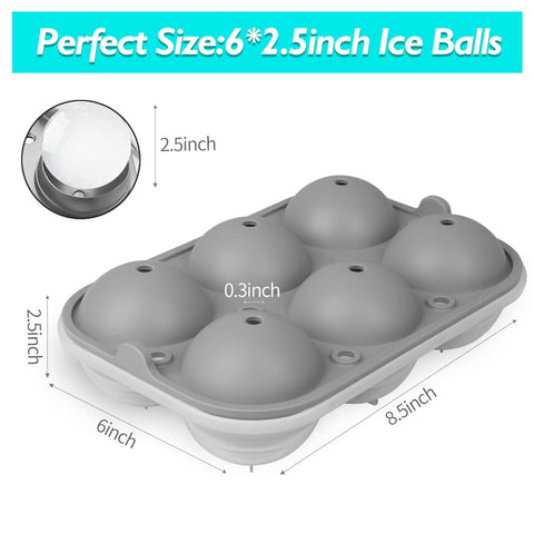 Tinana ice ball maker with funnel for easy filling.