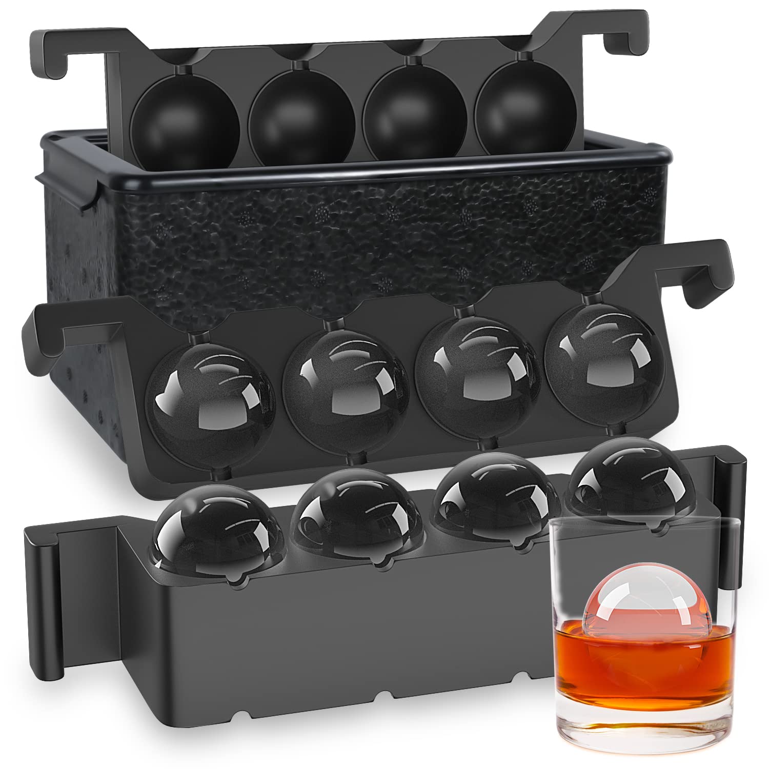 TINANA premium silicone mold for easy-release ice spheres