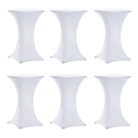 Tina's 6-pack highboy cover fits 32x43 tables for a clean, professional setup.