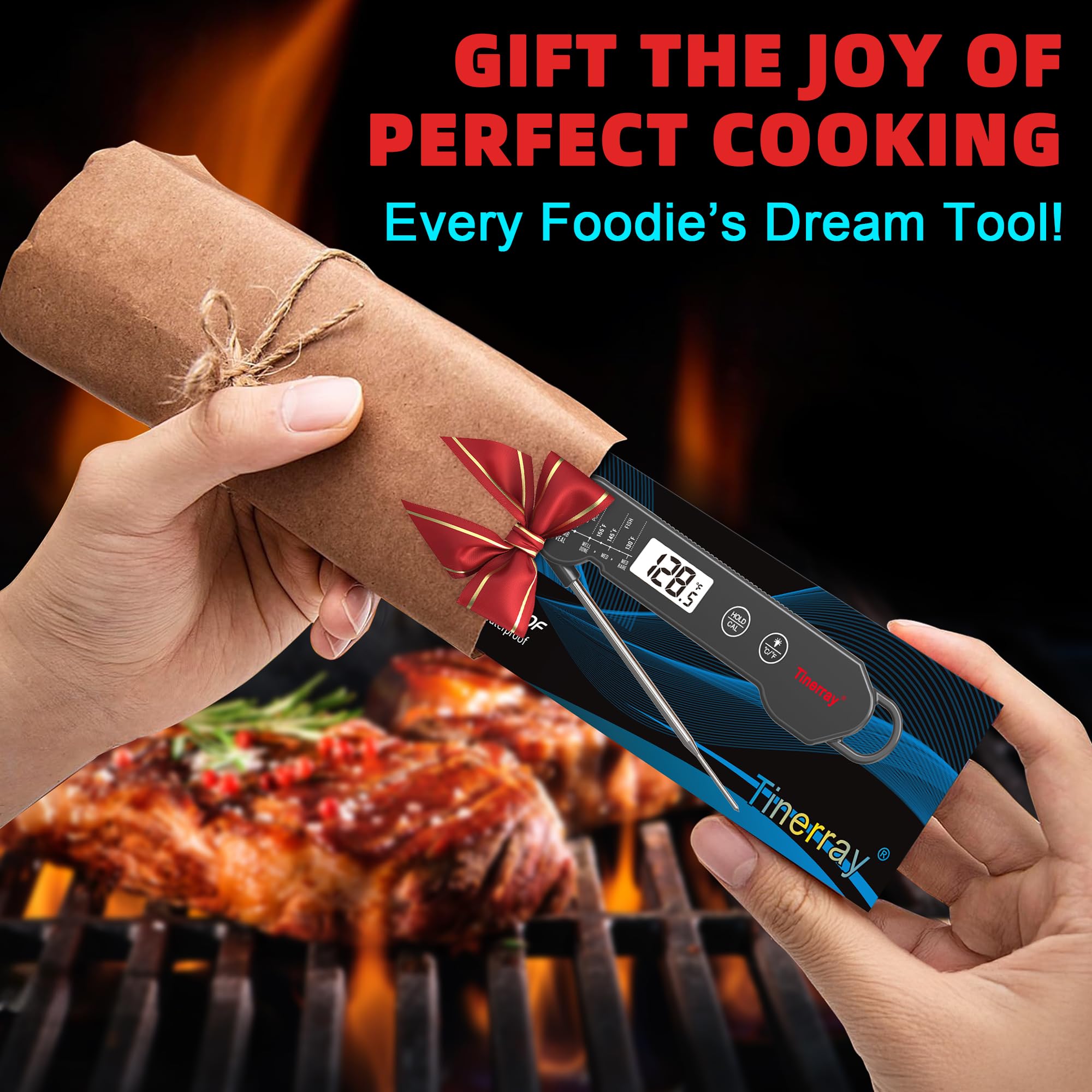 Tinerray thermometer compact design for home and professional kitchens.