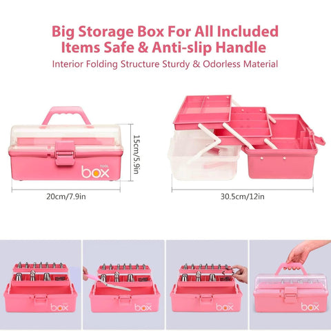 Tingjia 12-inch piping bags ready for precise icing application