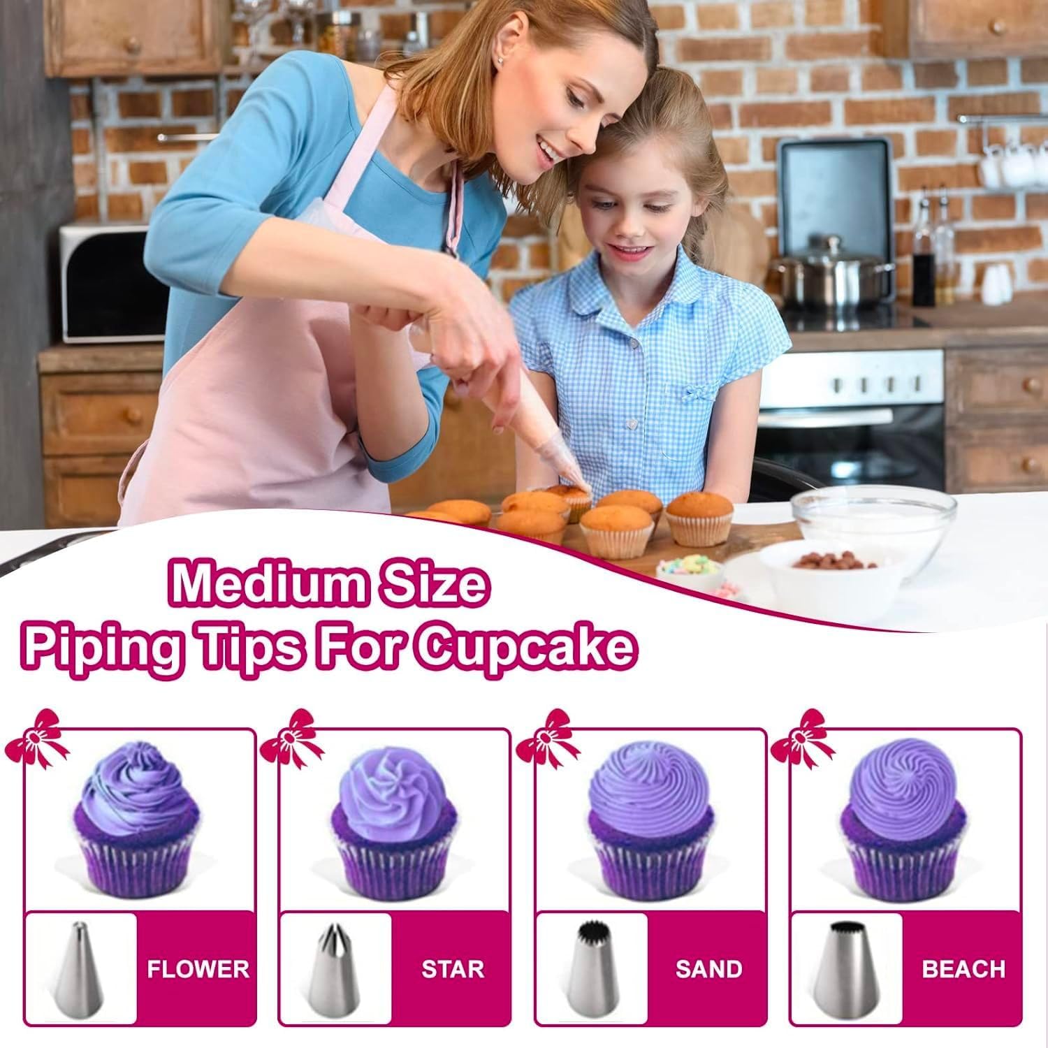 Tingjia 50-pack disposable piping bags for mess-free decorating