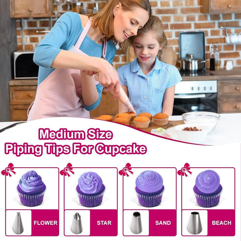 Tingjia 50-pack disposable piping bags for mess-free decorating