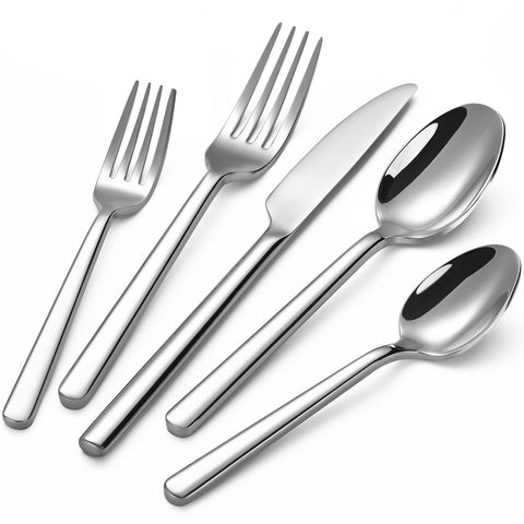 TININA 40-piece silverware set designed for family meals and entertaining.