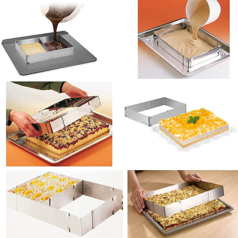 TinLeJa dishwasher-safe mousse ring simplifies cleanup after baking