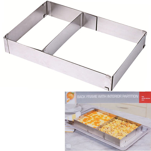 TinLeJa smooth-edge mould protects hands while shaping delicate desserts