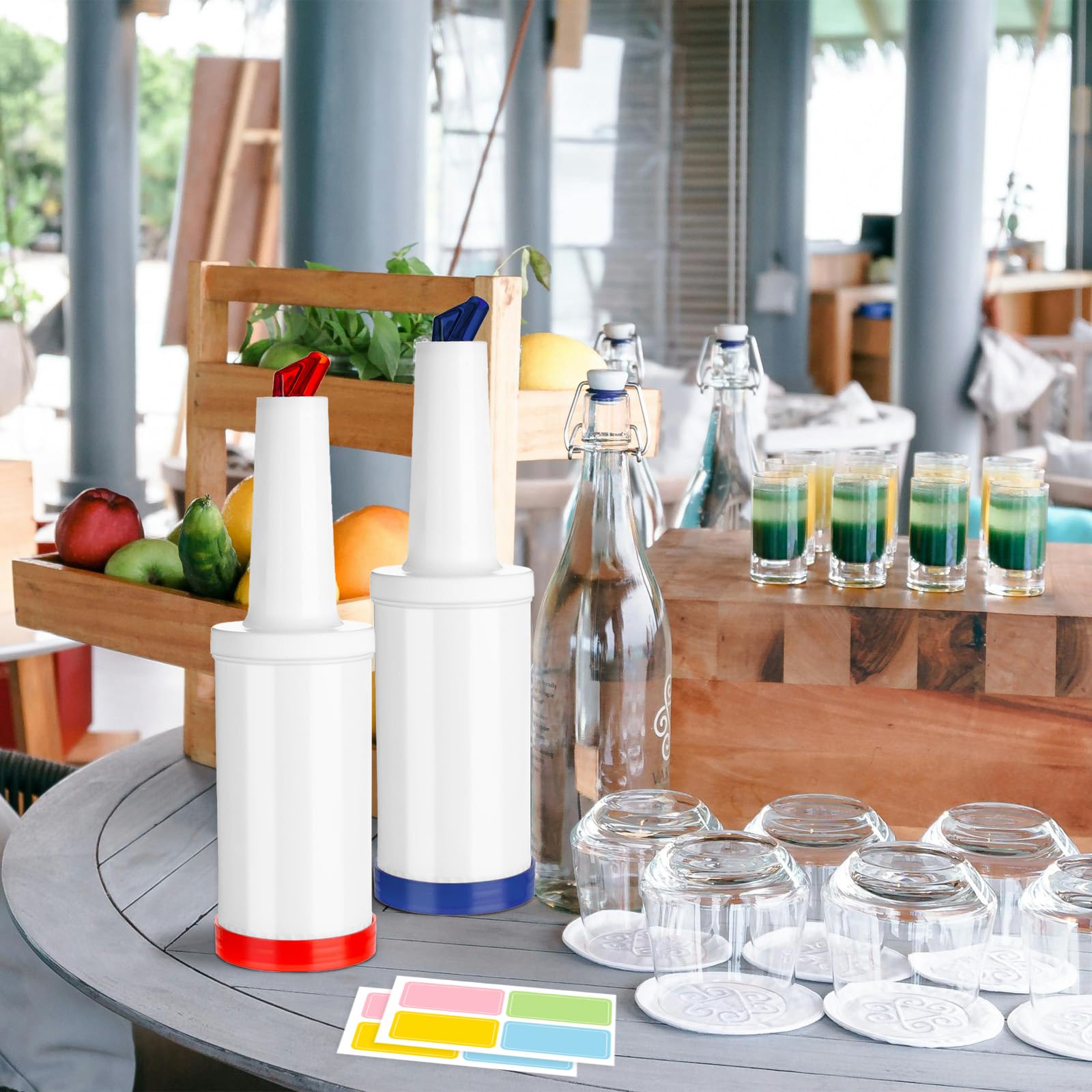 TINSKY durable plastic bottles are odor-free and long-lasting