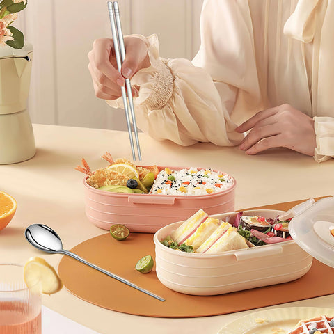 Dishwasher-safe Tiokin cutlery offers convenient cleanup after meals.