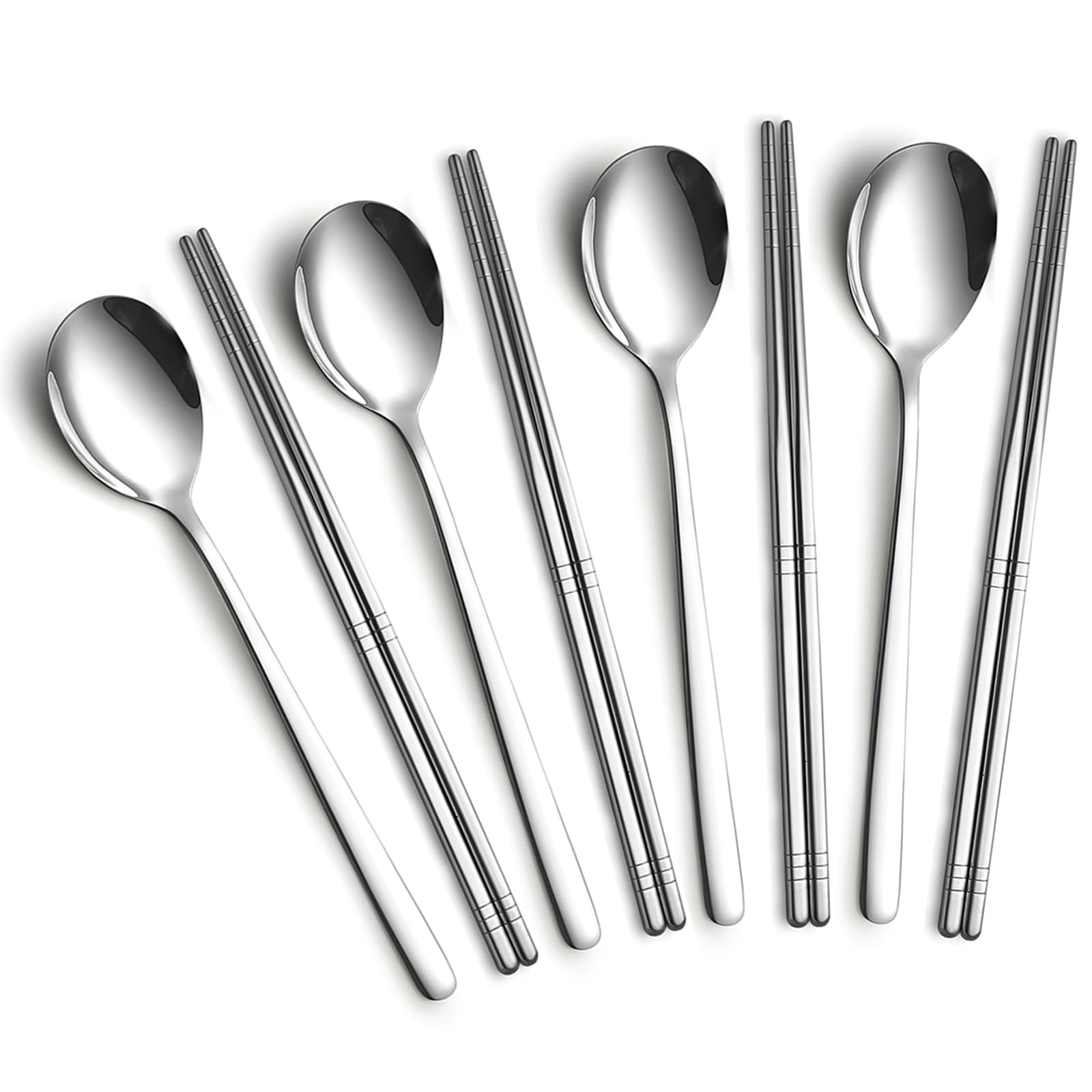 Tiokin chopsticks with laser-cut non-slip tips for precise grip.