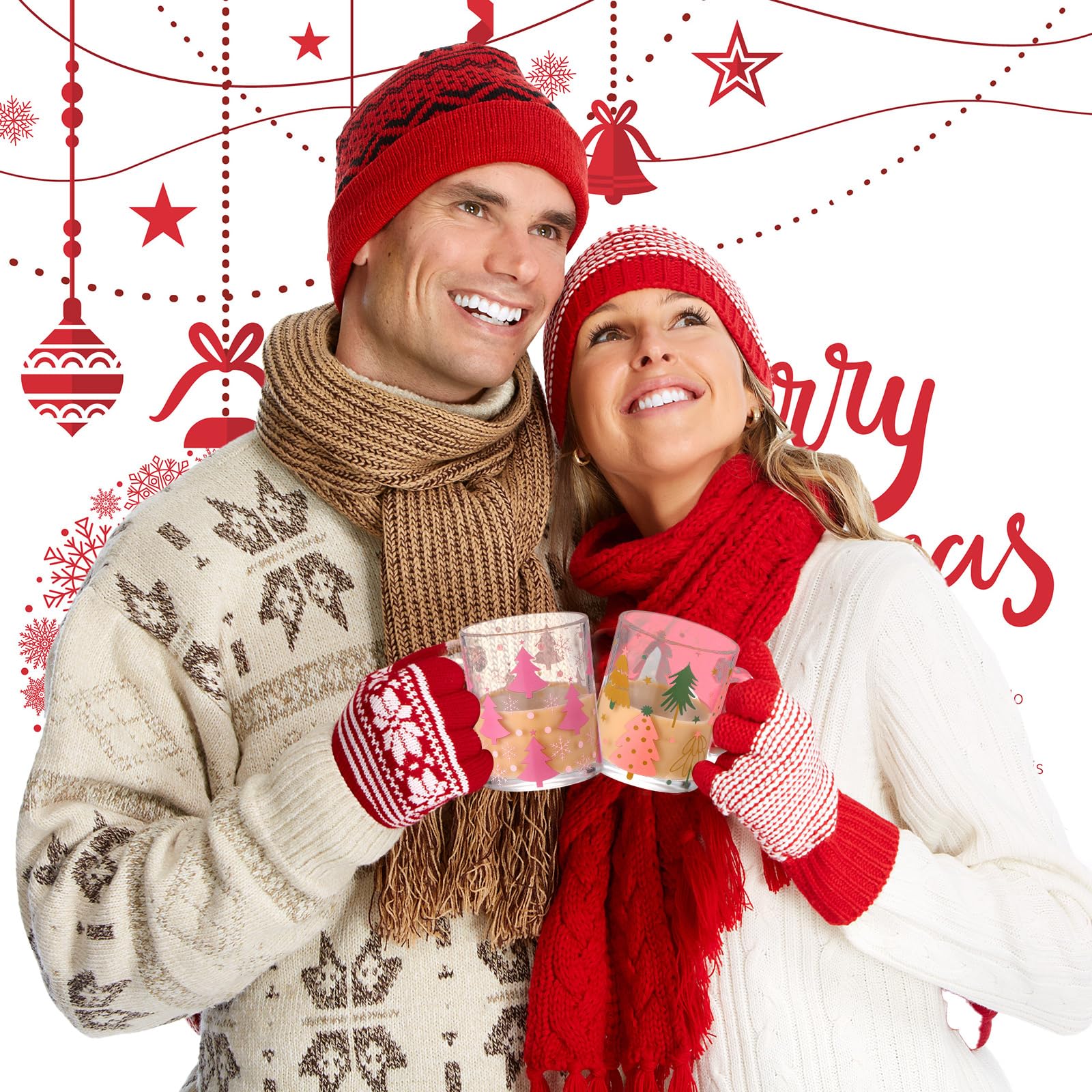 Tioncy light brown 12 oz mug with sturdy handle for daily use