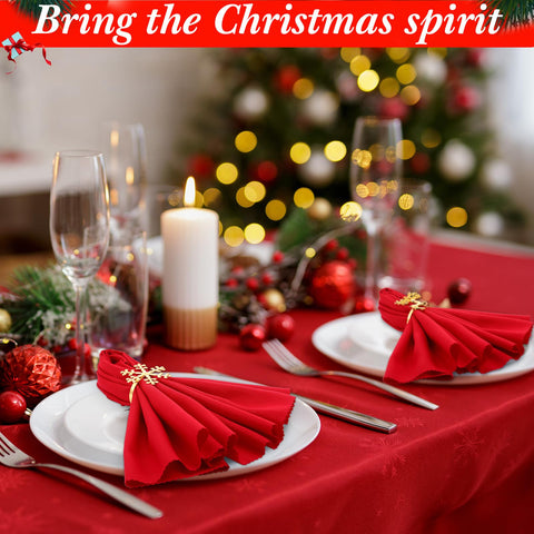 Tioncy napkin rings easy to clean with a quick wipe.
