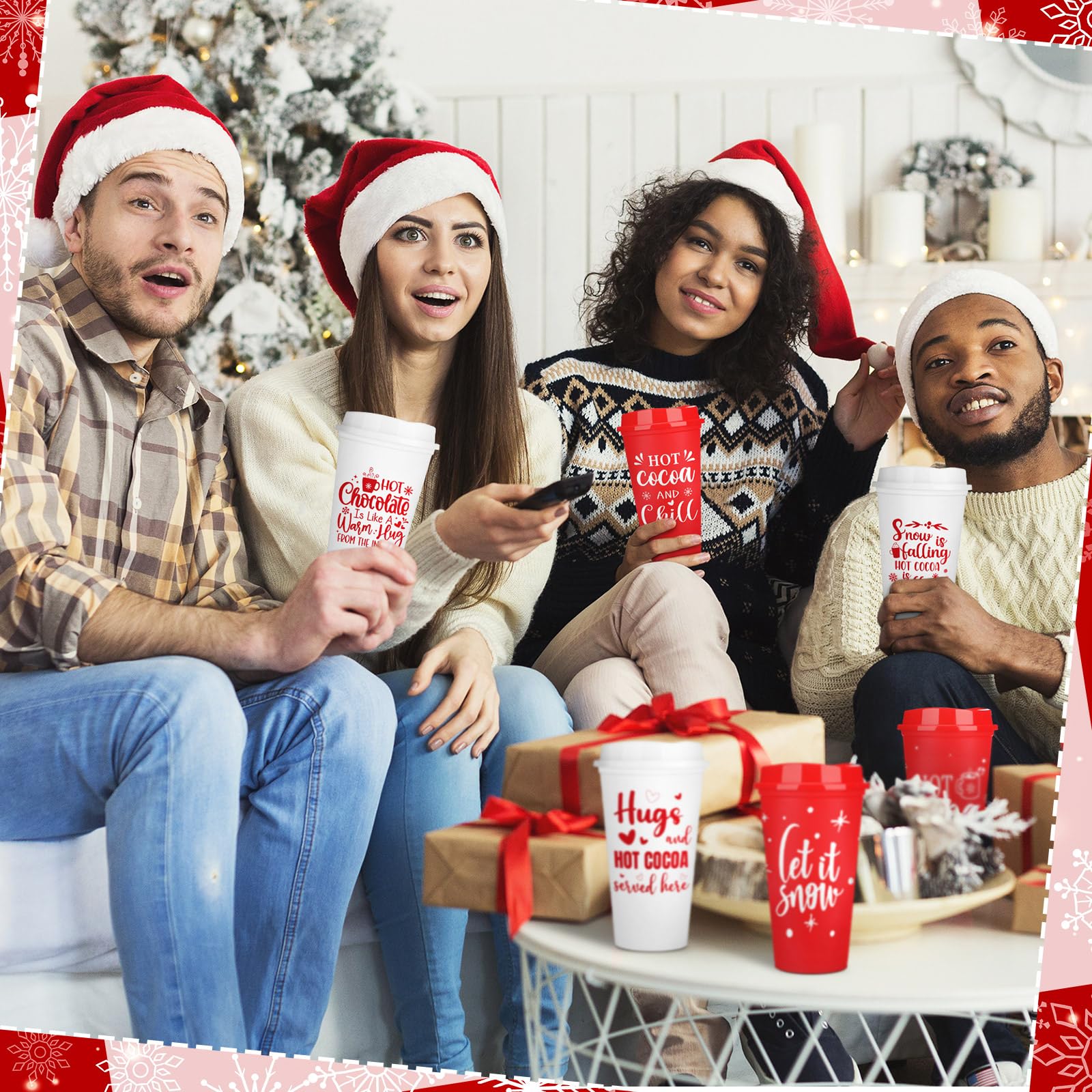 Tioncy PP plastic coffee cups with lids ideal for travel