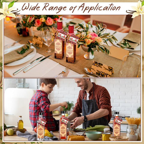 Tioncy vanilla bottle showing cotton rope accent for festive packaging.