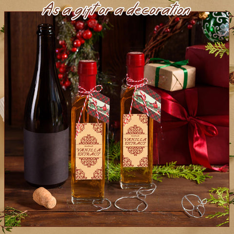 Tioncy small funnel included for easy filling of vanilla bottles.