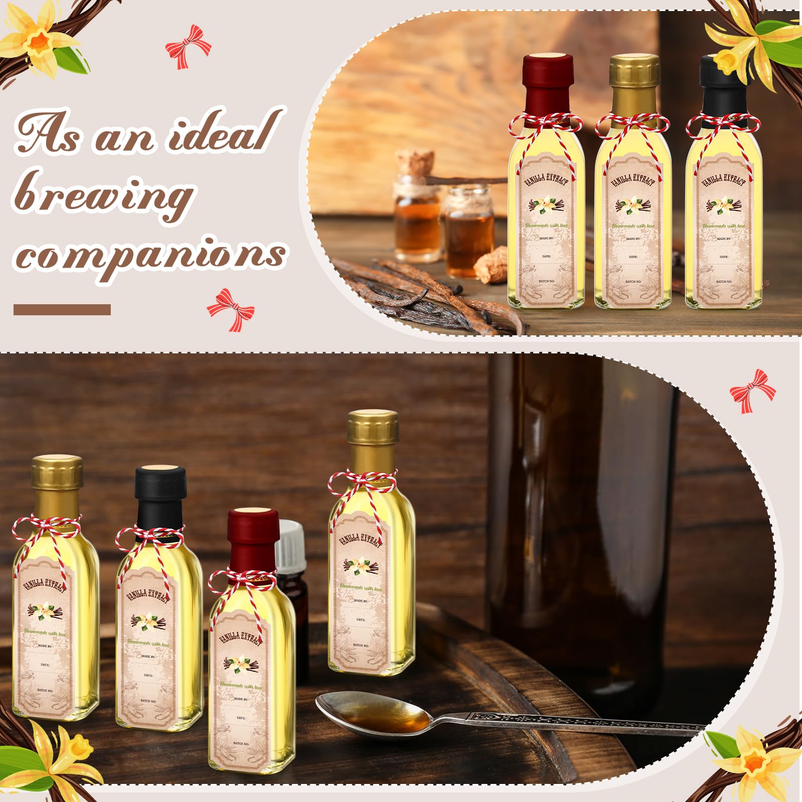 Tioncy red and white cotton rope detail adds rustic charm