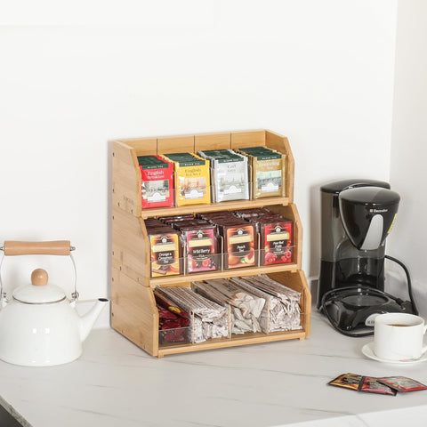 TIOPGHAD removable compartments for flexible tea bag sizing