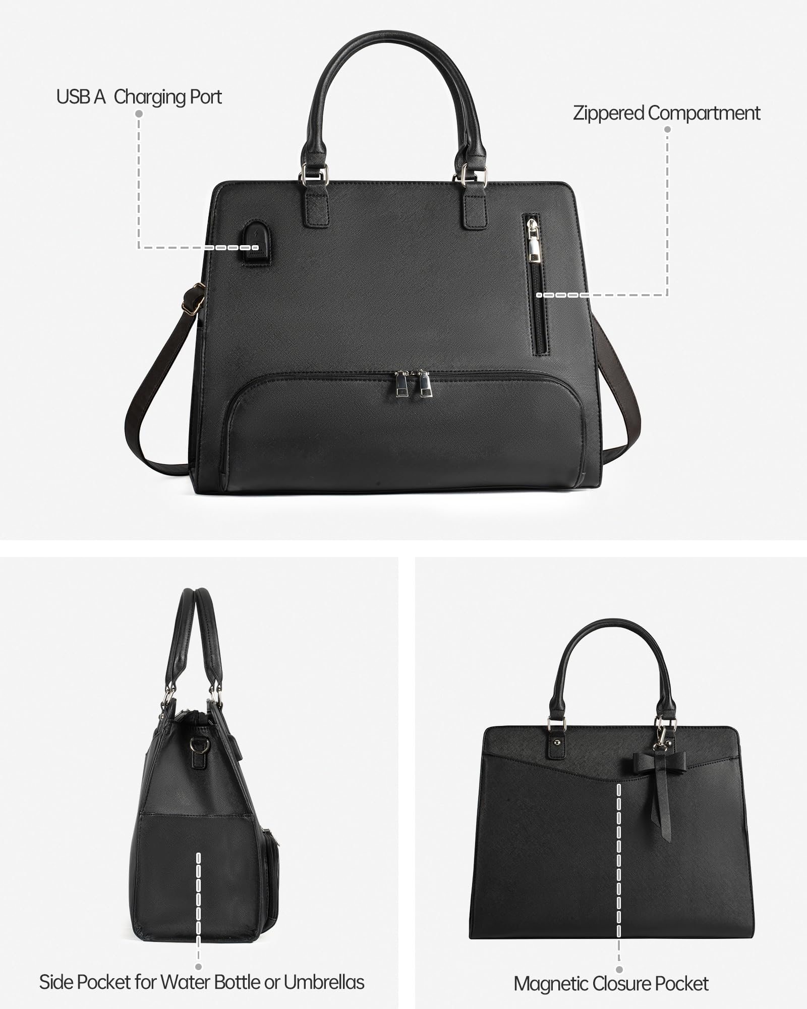 Tiostep crossbody-style tote adapts to commuting and errands with ease.