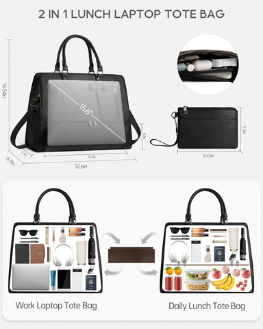 Tiostep lunch tote purse-compact-wallet holds essentials neatly for daily outings.