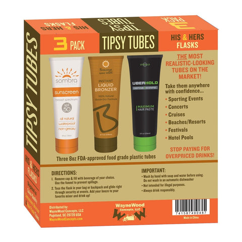Tipsy Tubes gift-ready set ideal for birthdays or gatherings