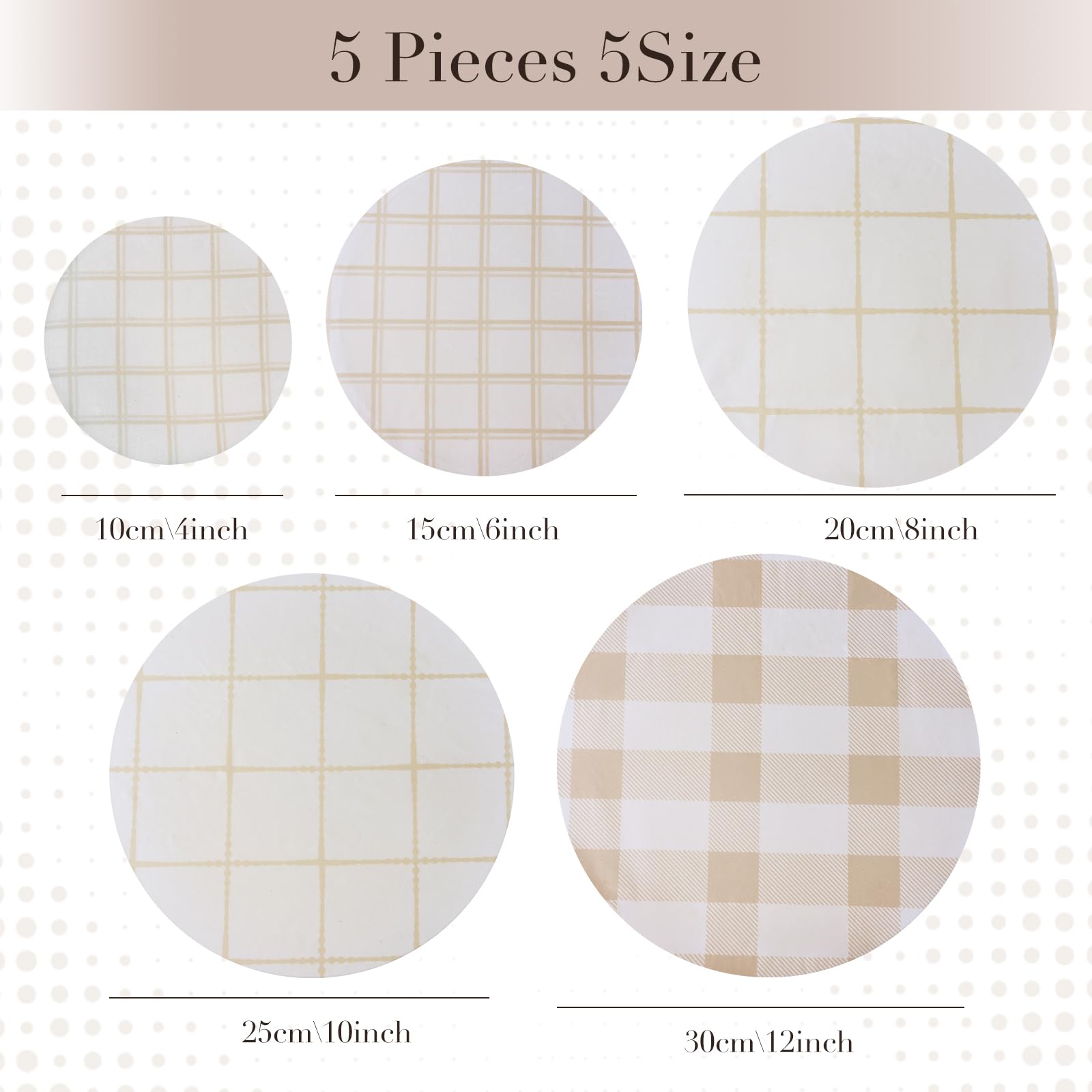Tirphy bowl cover 6 inch shows breathable beeswax for steady fermentation