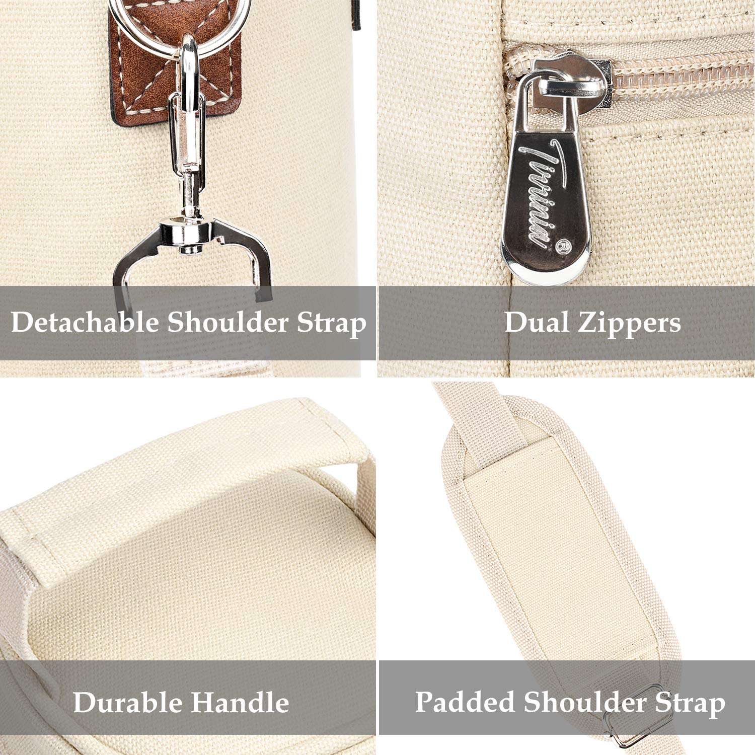 Tirrinia compact wine bottle tote fits most standard bottles and everyday use.