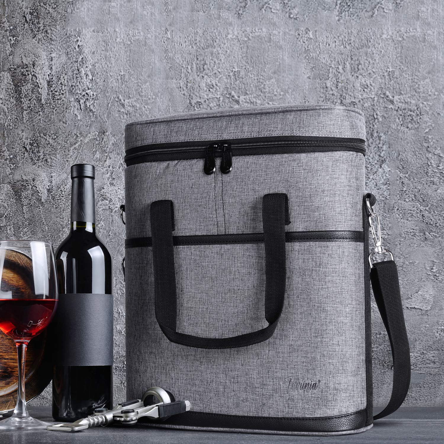 Tirrinia gift-ready wine carrier packaging for stylish wine gifting